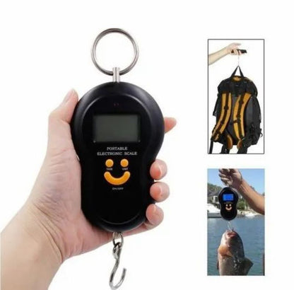 "Portable Digital Luggage Scale – Hand Carry Suitcase Weight Checker"