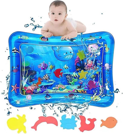 Inflatable Tummy Time Water Play Mat – Baby Water Pad for Infants & Toddlers (69×50×8 CM)