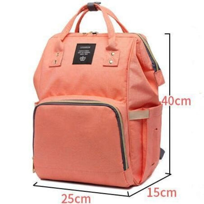 Multi-function waterproof travel and diaper backpack