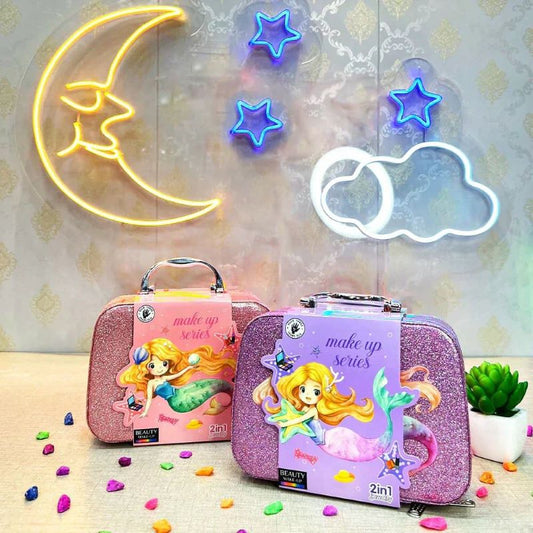 2 in 1 Realistic Beauty Makeup Bag for Kids