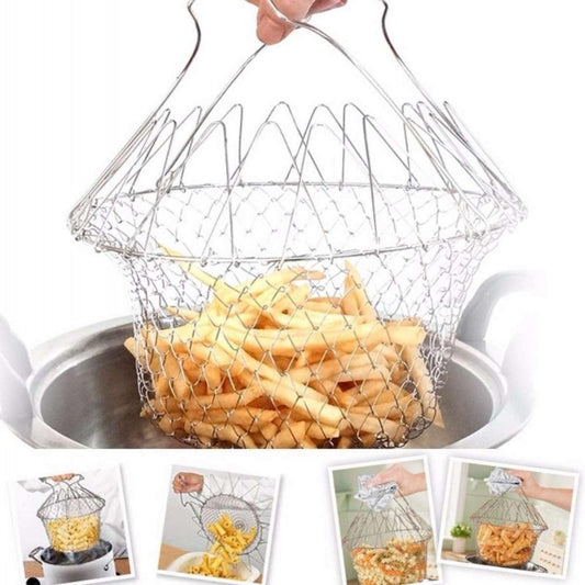 Chef Basket Fryer Steamer Boiler