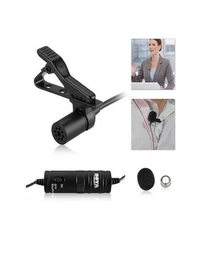 Boya By-M1 Omnidirectional Lavalier Microphone for Camera & Mobile Phone