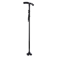 Safety Walking Stick with Alarm - Lighted Walking Cane