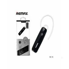 Remax single side bluetooth headset t8 - black