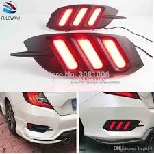 Honda civic 2016 2017 led brake lights rear bumper