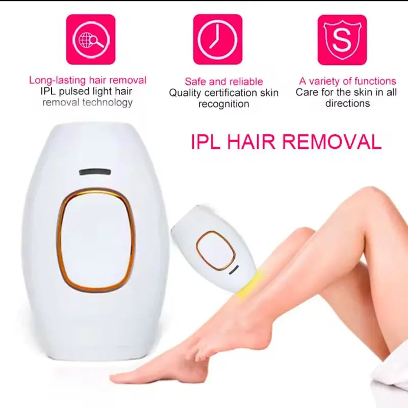 Portable ipl hair removal device permanent laser epilator kit