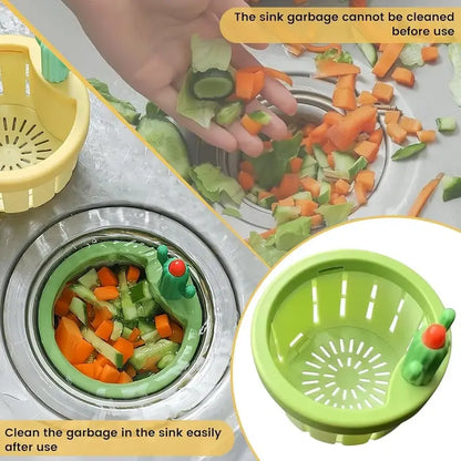 Cactus Design Sink Drain Filter Basket Food Waste Strainer