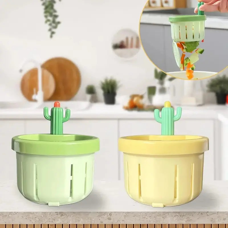 Cactus Design Sink Drain Filter Basket Food Waste Strainer
