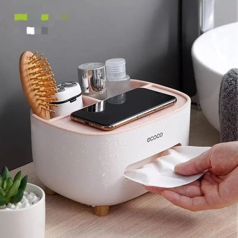 Multifunctional Tissue Box Cover & Tools