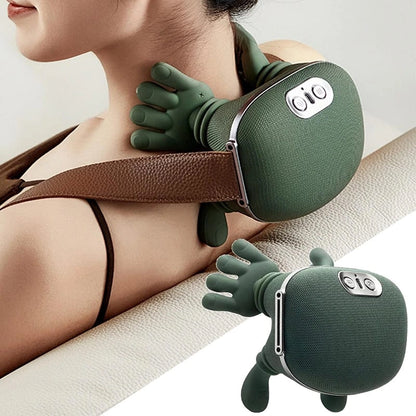 Electric Neck Shoulder Massager Deep Tissue Heat Therapy