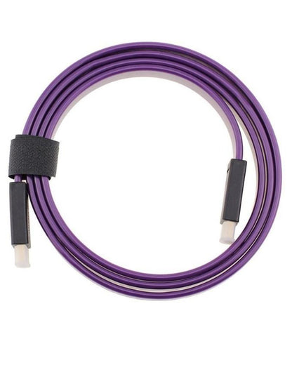 Hdmi flat cable ult unit 1.4v 3m 2k.4k purple