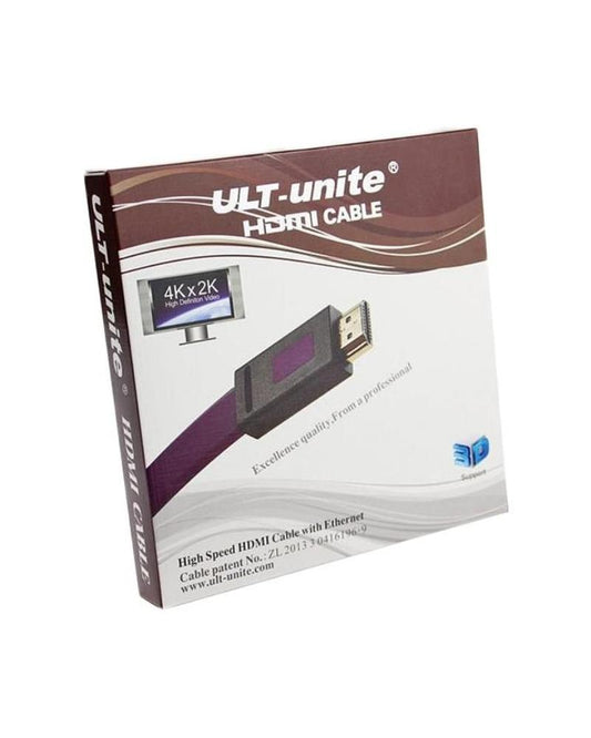 Hdmi flat cable ult unit 1.4v 5m 2k.4k purple