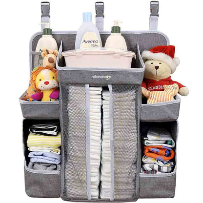 Baby nursery organizer diaper caddy