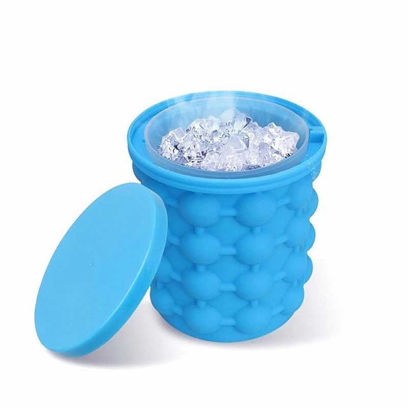 The original ice genie ice cube maker! space saving ice cube maker, holds up to 120 ice cubes