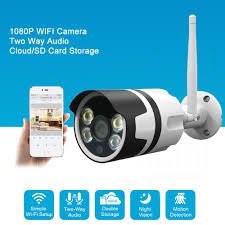 Ip wirless v380 bullet camera water proof night vison with sd slot model 8110 with powr supply