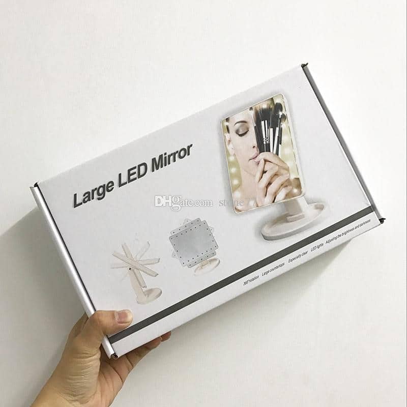 Large led mirror