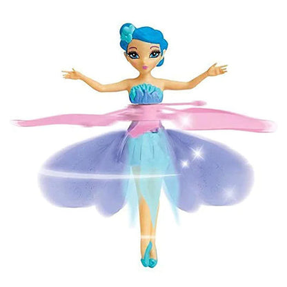 "Rechargeable Flying Doll – Interactive Toy with Hovering Function"