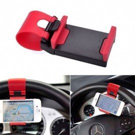 Car steering wheel mobile holder - multicolor