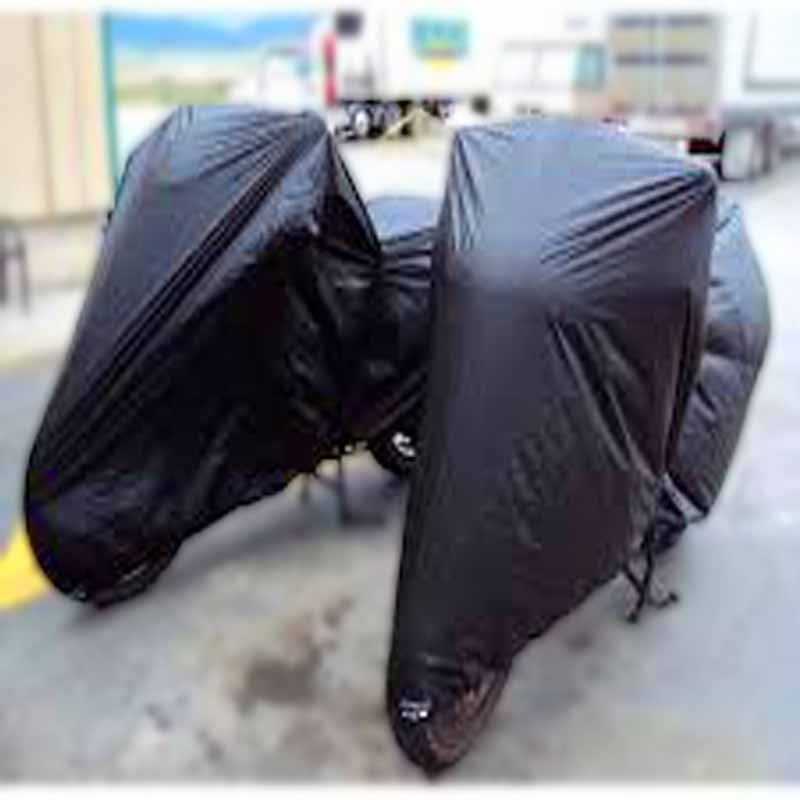 Pack of 2 - motorcycle bike cover - multicolor