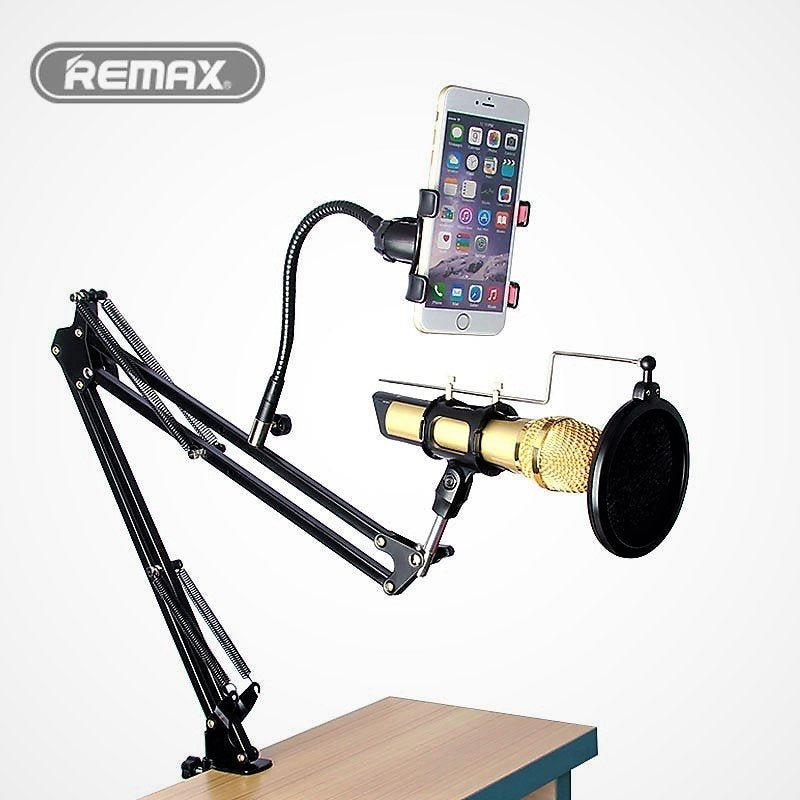 Remax CK100 Mobile Recording Studio Microphone Holder - Black