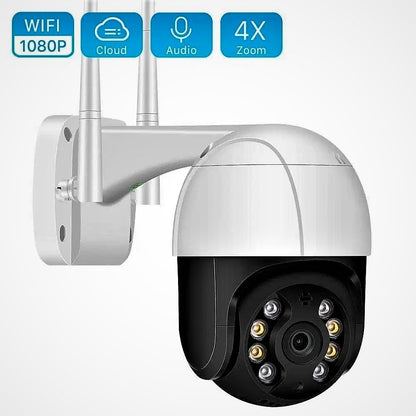 MINI WIFI PTZ DOME COLOR VISION MOTION DETECTION CAMERA 2MP 1080P HD