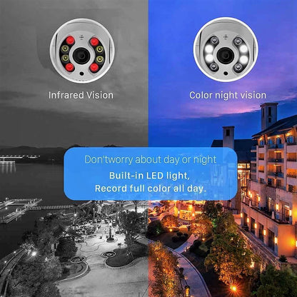 MINI WIFI PTZ DOME COLOR VISION MOTION DETECTION CAMERA 2MP 1080P HD