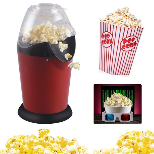 Oil Free Home Popcorn Maker, Popcorn Maker Home Kitchen Electric Machine