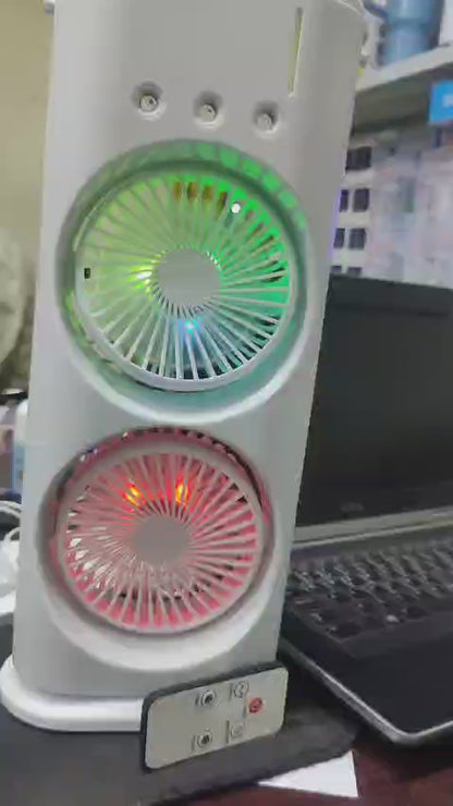 Double Spray Nano Mist Fan