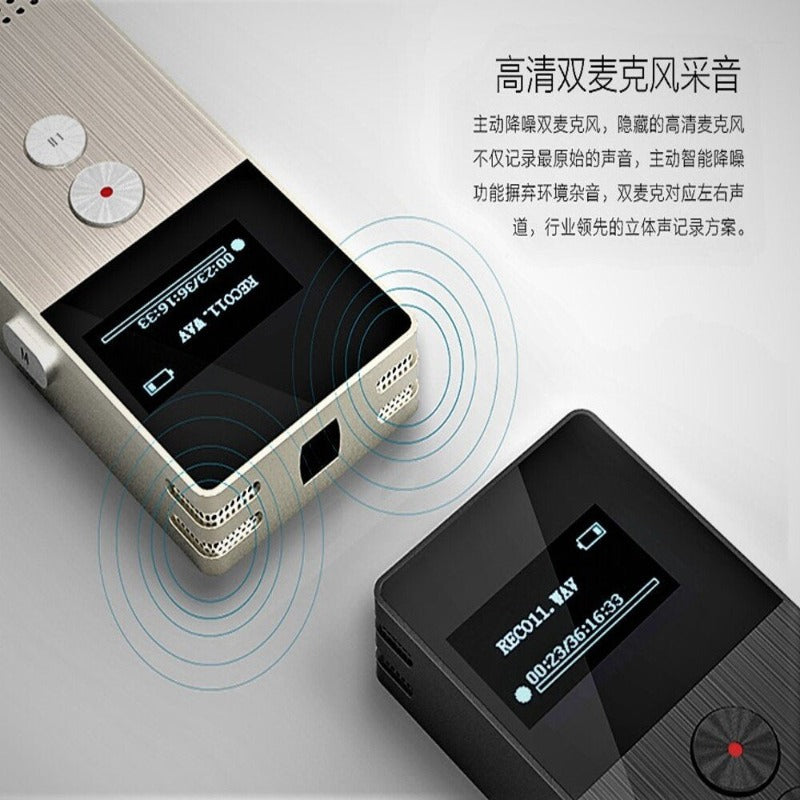 Digital rp1 8gb audio voice recorder usb 2.0 mp3 music player