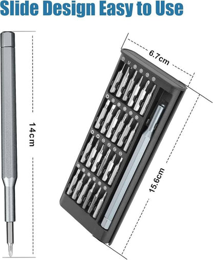 Professional 24-in-1 Mini Screwdriver Kit for Electronics & Gadgets