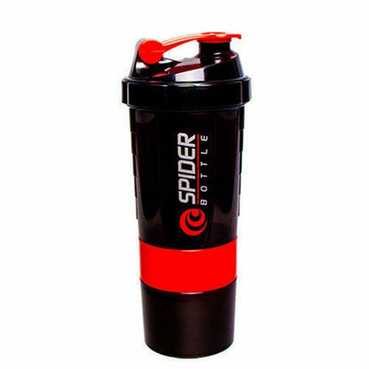 Spider smart protein shaker bottle for gym & sports