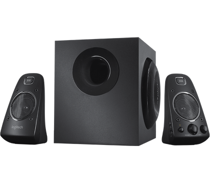 Logitech z623 2.1 speaker system with subwoofer, thx certified sound