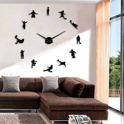 Wooden wall clock sports cg-15