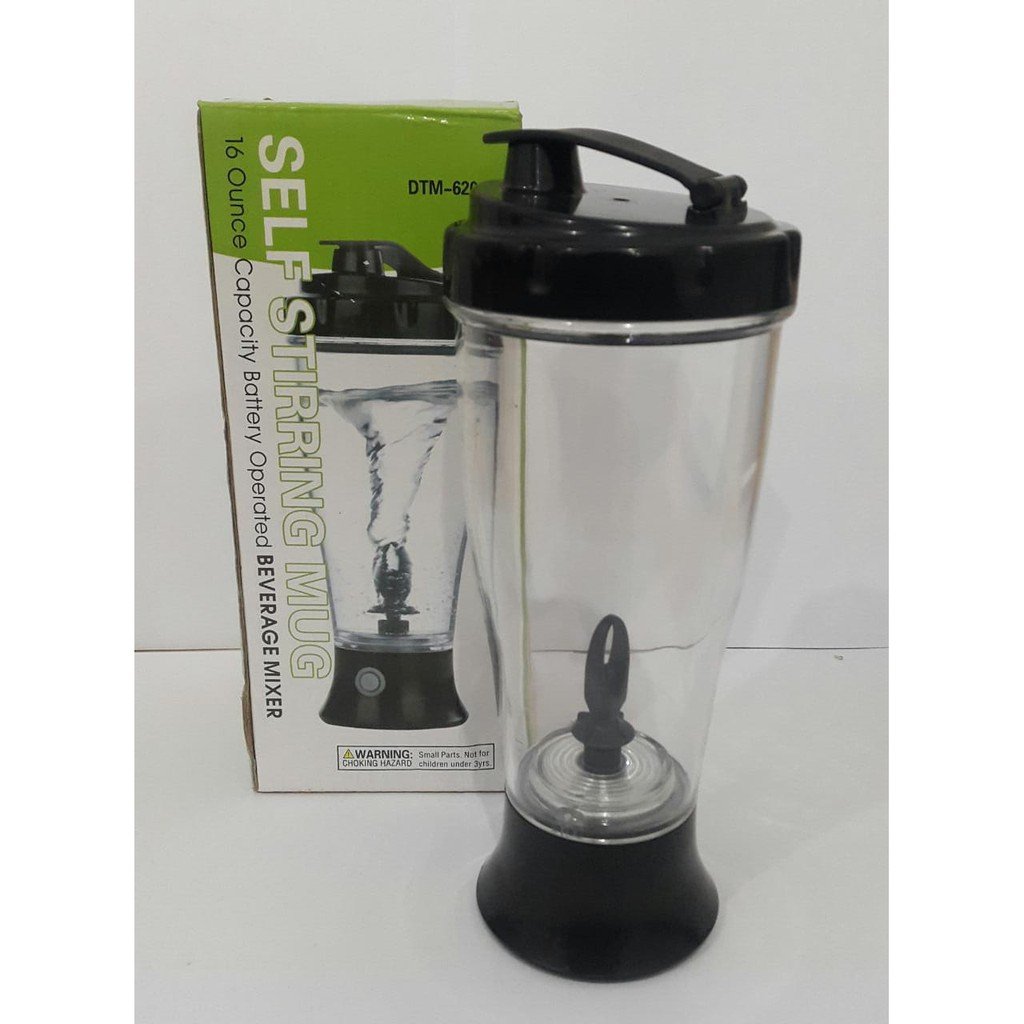 Portable self stirring mug, mixing cup, battery operated for juice