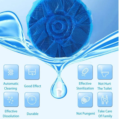 Toilet Cleaning Flushing Tablets (Pack Of 10)
