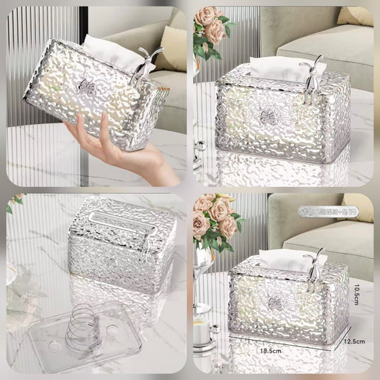Crystal-Inspired Tissue Box