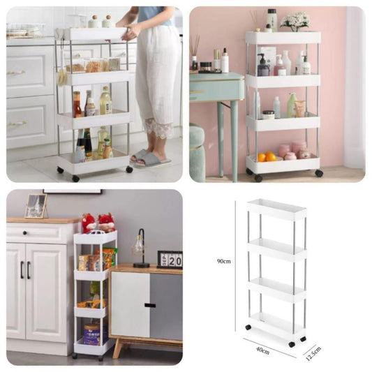 4 Layer Storage Trolly (Box Packing)