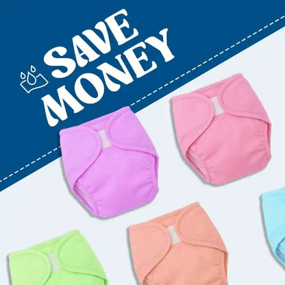 Reusable Comfy baby Diaper   ( Random Colours 🤩)