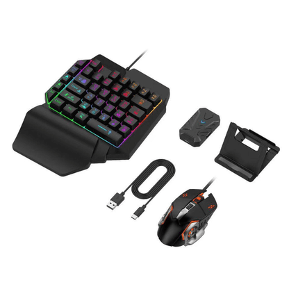 Gaming Wireless Bluetooth 5 In 1 Combo Keyboard And Mouse