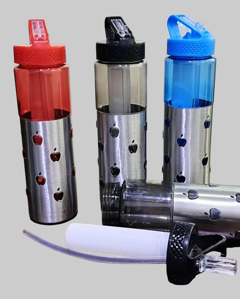 Water bottle for travelling steel water bottle with ice pack water bottle with sipper for gym
